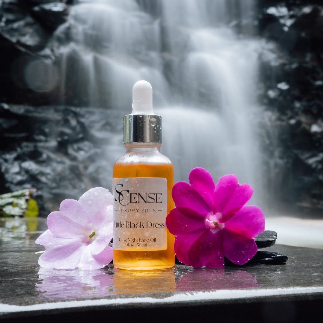 Little Black Dress - Lightweight Glow-Enhancing Face Oil SCense Luxury Oils Little Black Dress - Lightweight Glow-Enhancing Face Oil SCense Luxury Oils